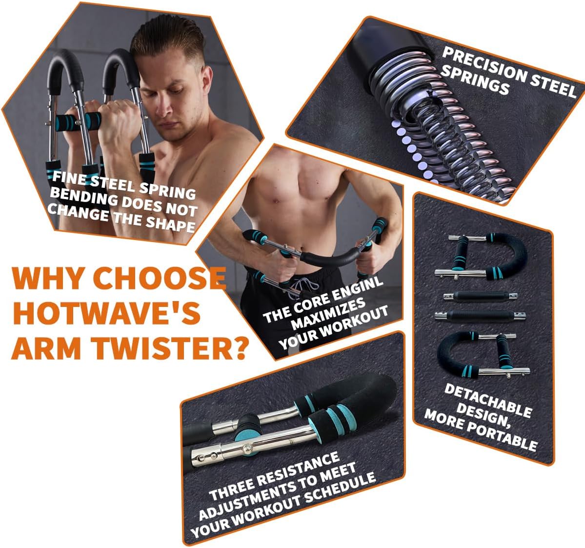 Rebolet | TwisterFlex – Power Twister mit Widerstand – Training für Oberkörper