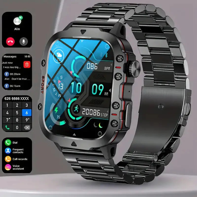 Outdoor-Smartwatch IB68 – wasserdicht für Training und Alltag