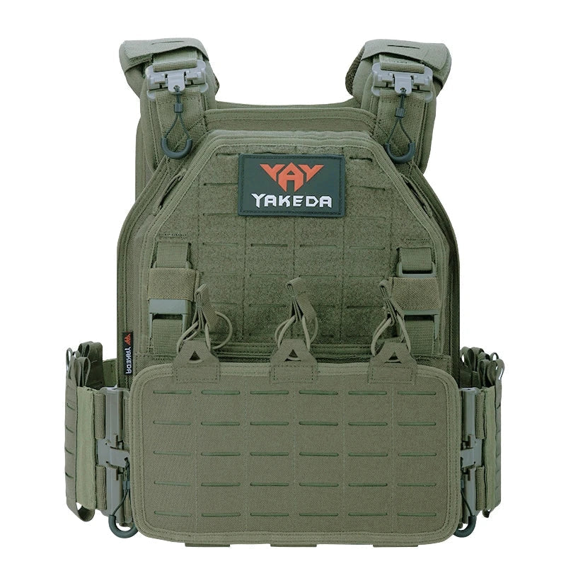 MC Camo Tactical Combat Weste – verstellbarer Plate Carrier
