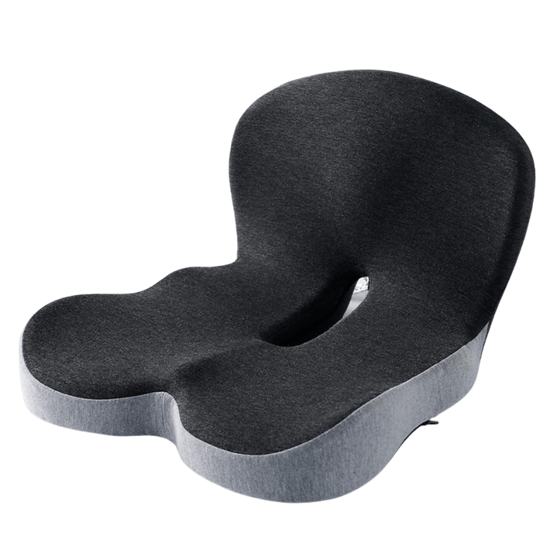 Rebolet | Ergonomisches Sitzkissen mit Lendenstütze für Büro, Auto & Reisen
