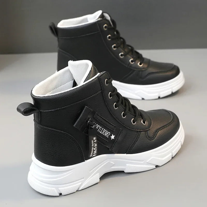 Rebolet | Nordessa – Damen Winterstiefel wasserdicht mit warmem Futter und Plattform