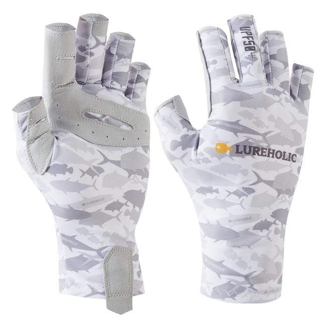 Rutschfeste Angelhandschuhe mit offenen Fingern