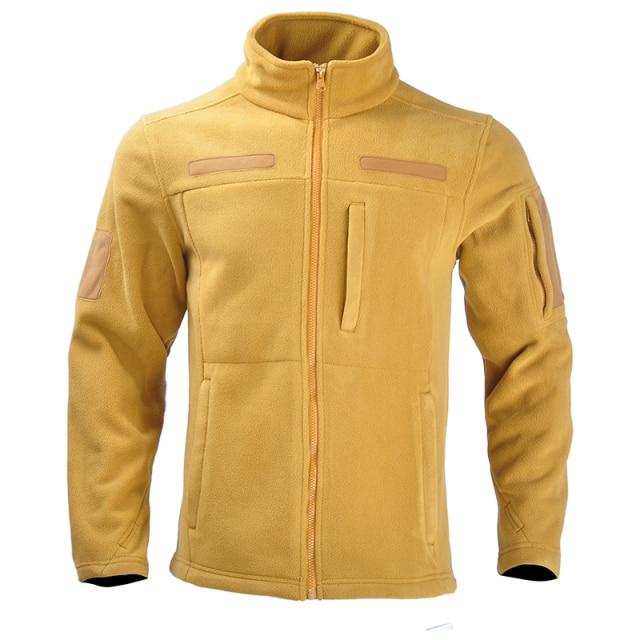 Tactical-Windbreaker mit Wollfutter