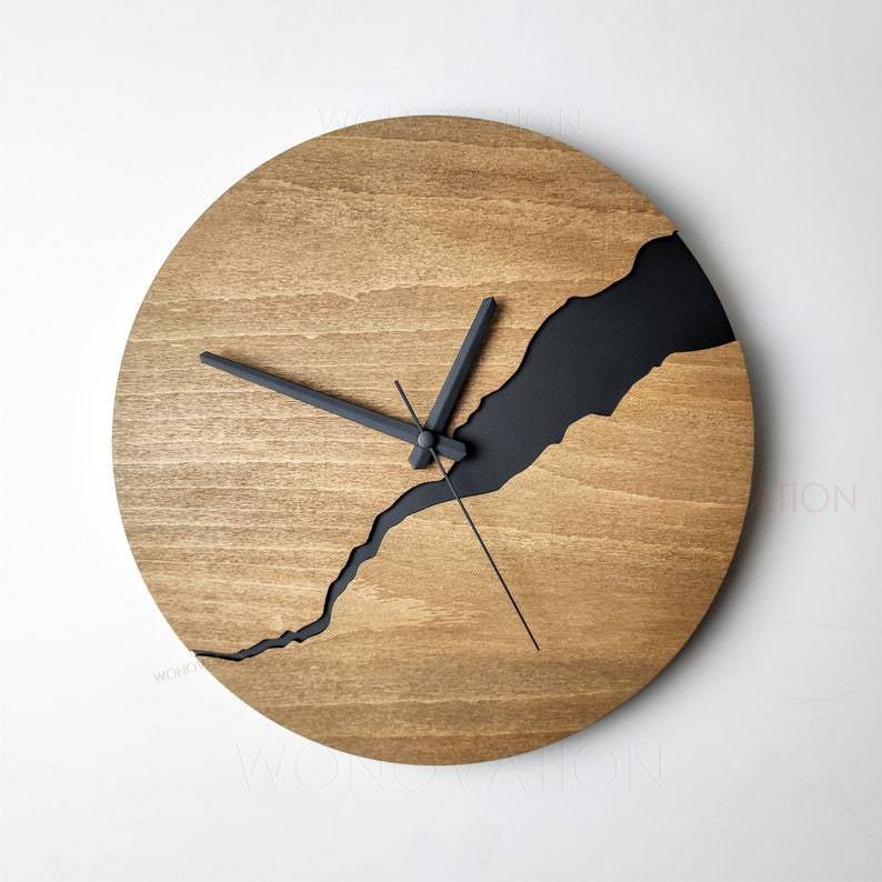 Rebolet | Luxus Holz Wanduhr – Nuvoro