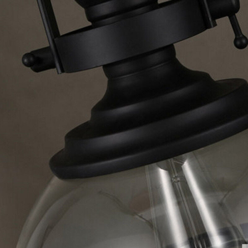 Rebolet| Schüsselförmige Glas Pendelleuchte | Industrielles Retro Design