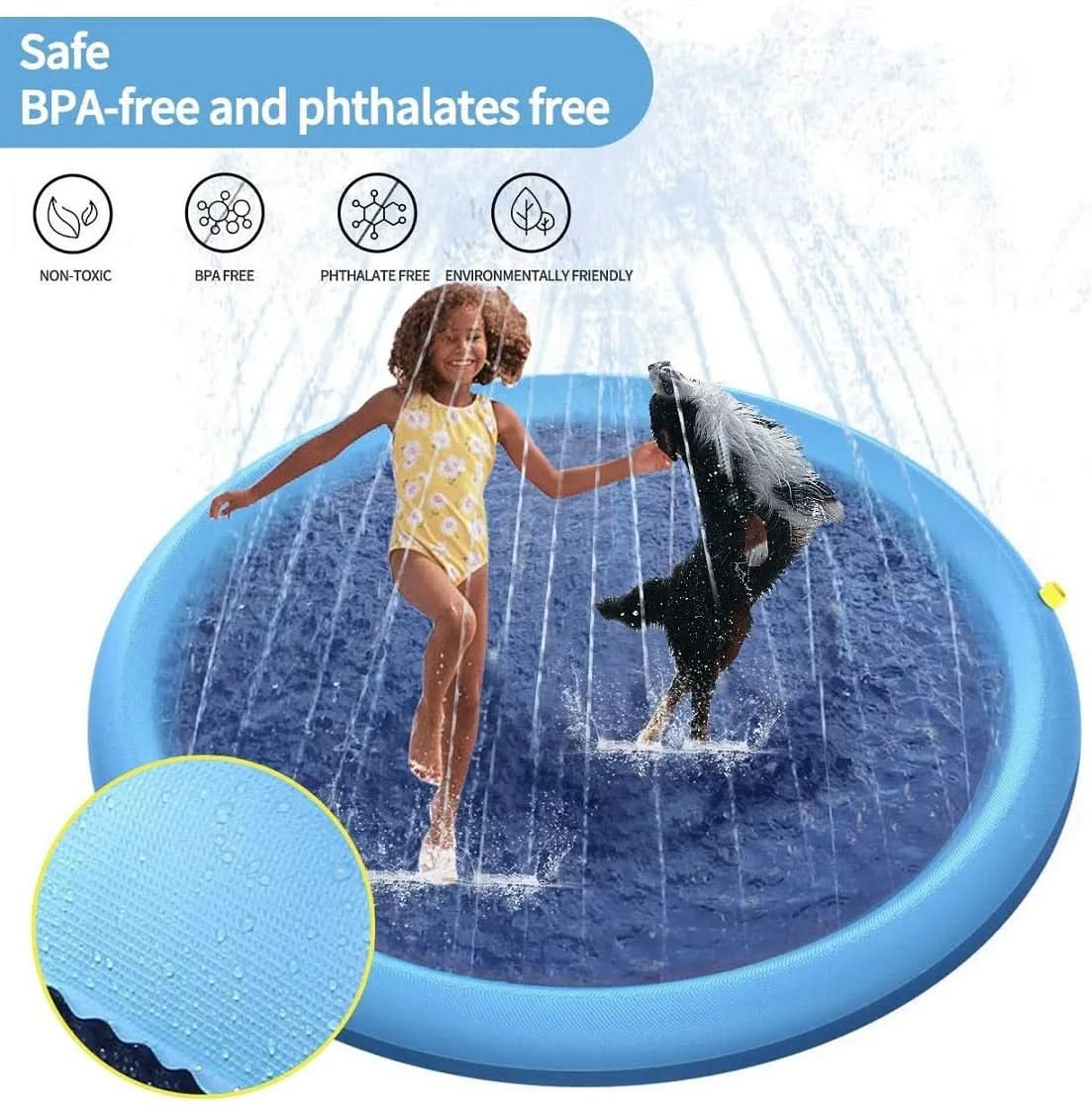 Rebolet | Interaktive Wasser Matte für Hunde im Sommer