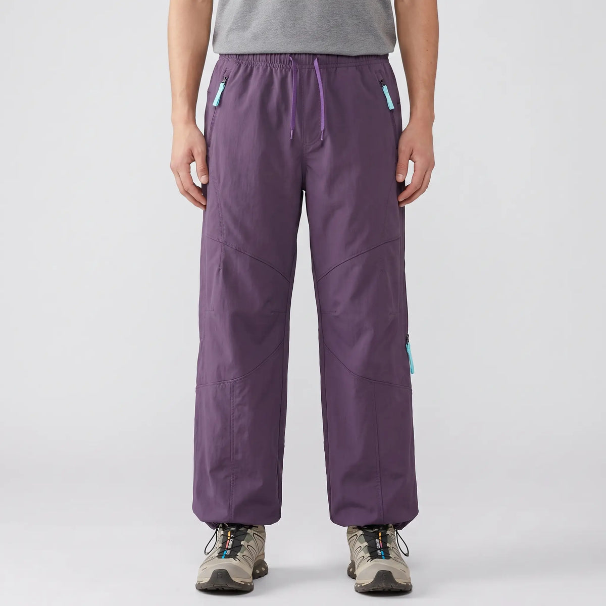 Wanderhose weites Bein – wasserabweisende Softshell-Gehhose
