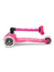 Micro Scooter mini micro deluxe foldable LED pink