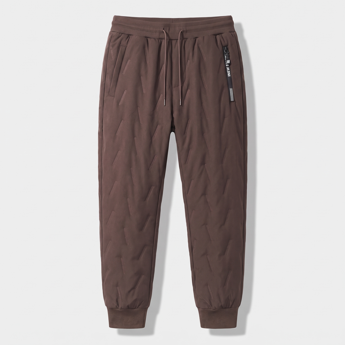 Herren Fleece-gefütterte Jogginghose – Sherpa Thermo-Winterhose