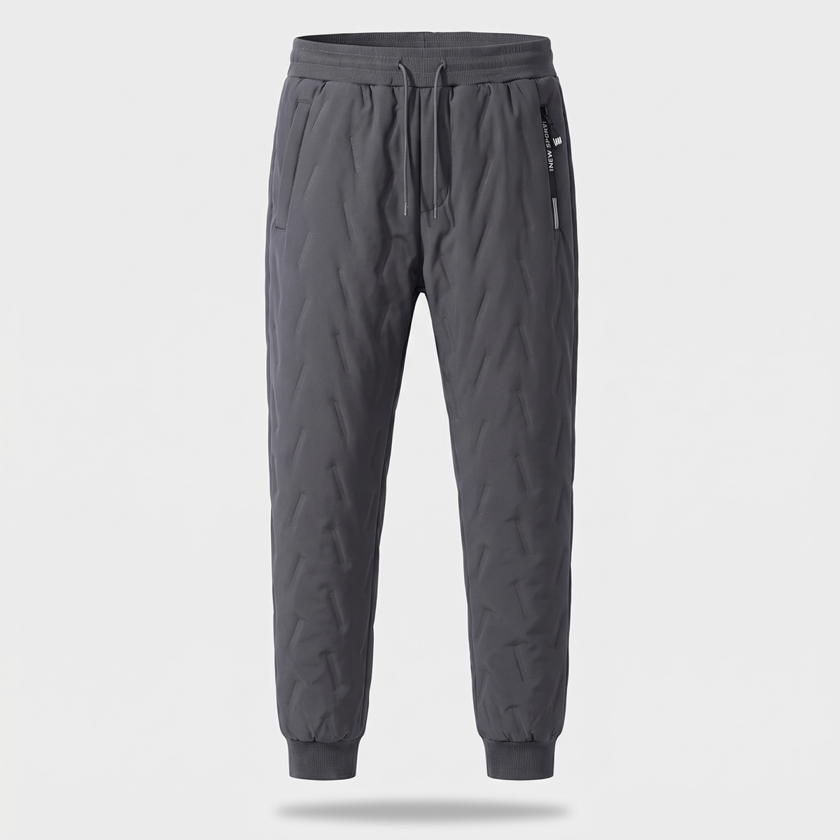 Herren Fleece-gefütterte Jogginghose – Sherpa Thermo-Winterhose