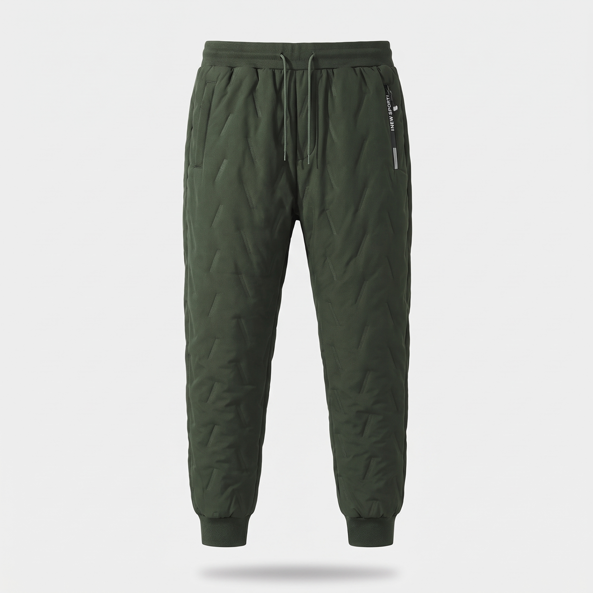 Herren Fleece-gefütterte Jogginghose – Sherpa Thermo-Winterhose