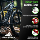 MUNATURA Fahrradpedale Mountainbike - Robuste MTB Pedale gewährleisten sicheres Fahrgefühl – Hohe Rutschfestigkeit - Langlebig & zuverlässig