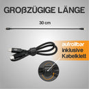 Wheeloo Ebike Ladekabel Mikro USB für Bosch Intuvia, Kiox, Nyon (alt) E-Bike Display I 35 cm Länge I OTG Funktion I Micro USB A für Fahrradcomputer