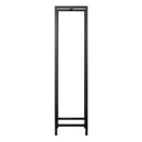 [en.casa] Kaminholzregal Taarbæk Brennholzregal 140 x 35 x 35 cm Kaminholzunterstand Kaminholzständer Feuerholzregal Schwarz