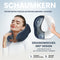 Nackenhörnchen Reise Nackenkissen Travel Pillow Set: Schlafmaske + Ohrstöpsel + Tasche | Weiches Reisekissen Nacken Polster Memory Foam Nackenrolle Schaum Kissen Nackenstützkissen Neck Auto Bus Zug