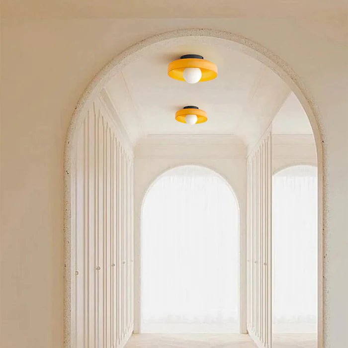 Rebolet | Aurevo – Moderne Ronde Plafondlamp | Dimbare LED & Luxe Design