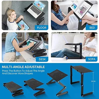 Rebolet | Verstellbarer Laptop-Ständer mit Mauspad