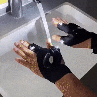 Rebolet | LED Taschenlampenhandschuhe