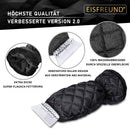 EISFREUND© Premium Eiskratzer mit Handschuh - Verbessertes Konzept 2021 I Eiskratzer-Auto I Eiskratzer mit extra Warmer Fütterung I Scheibenkratzer-Auto I Eisschaber-Auto I EIS-Kratzer