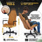 SITZGOLD S ONE Gaming Stuhl Braun - Gamingstuhl [ergonomisch & bequem] - Gamerstuhl mit maximaler Bewegungsfreiheit - Schreibtischstuhl Gamer Stuhl Gaming Sessel PC Stuhl Gaming Chair Computerstuhl