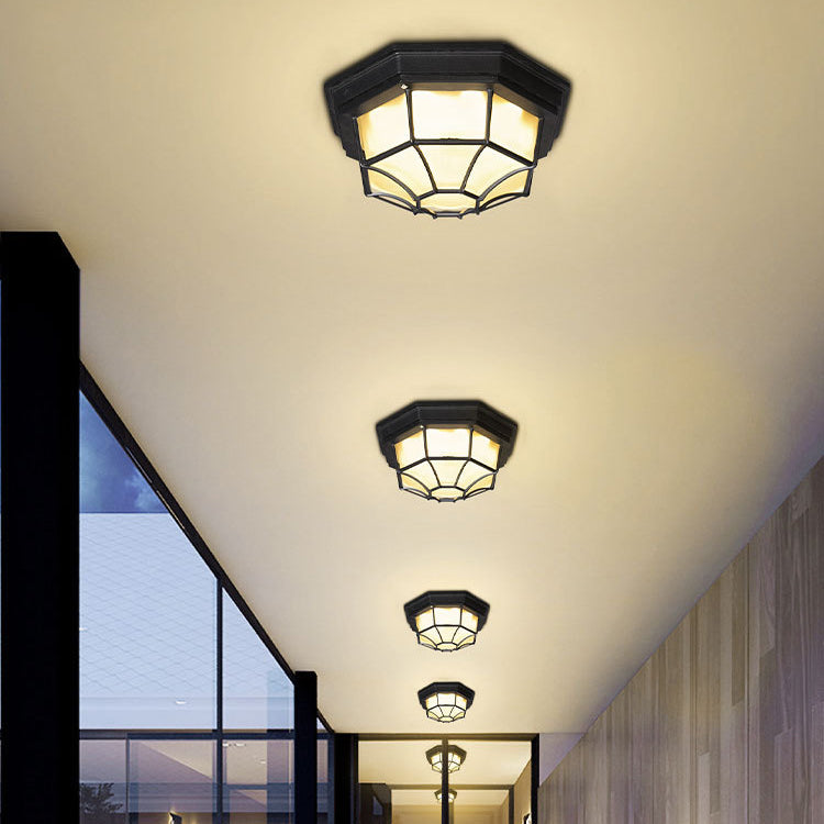 Rebolet| LunaShield LED-Deckenleuchte für den Außenbereich | Wetterfestes Design gemäß IP65