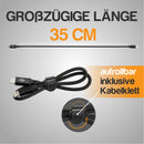 Wheeloo Ebike Ladekabel Mikro USB für Bosch Intuvia, Kiox, Nyon (alt) E-Bike Display I 35 cm Länge I OTG Funktion I Micro USB A für Fahrradcomputer