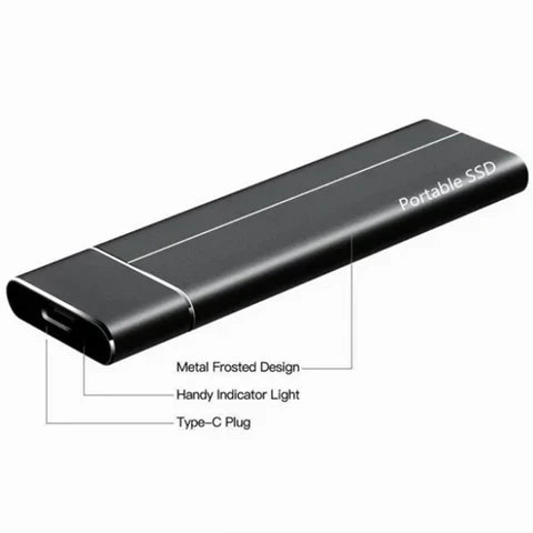 Rebolet | Tragbare SSD für großen Speicher – 5TB externe Festplatte mit blitzschnellen Übertragungsgeschwindigkeiten
