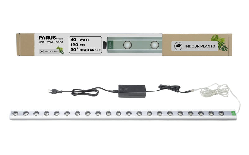 Parus by Venso Wall Spot 120cm, Abstrahlwinkel 30°, LED Wachstumslampe, Grow Light für Zimmerpflanzen und Grünpflanzen, Fassaden- und Wandbegrünung