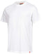 Nitras Motion TEX Light Arbeits-T-Shirt - Kurzarm-Hemd aus 100% Baumwolle - für die Arbeit - Weiß - 2XL