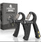 ALPHASKIN Premium Handtrainer I Verbessertes Konzept 2023 I 2er & 5er Set | Fingertrainer Griffkraft Trainer | Unterarmtrainer Fingerhantel Trainingsgerät Grip Fitness Krafttraining