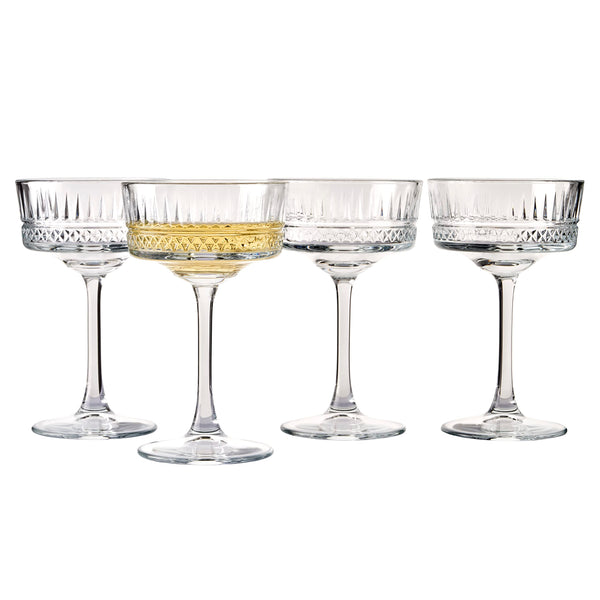 PASABAHCE 471504 Elysia Champagnerbecher, Glas, transparent, 26 l