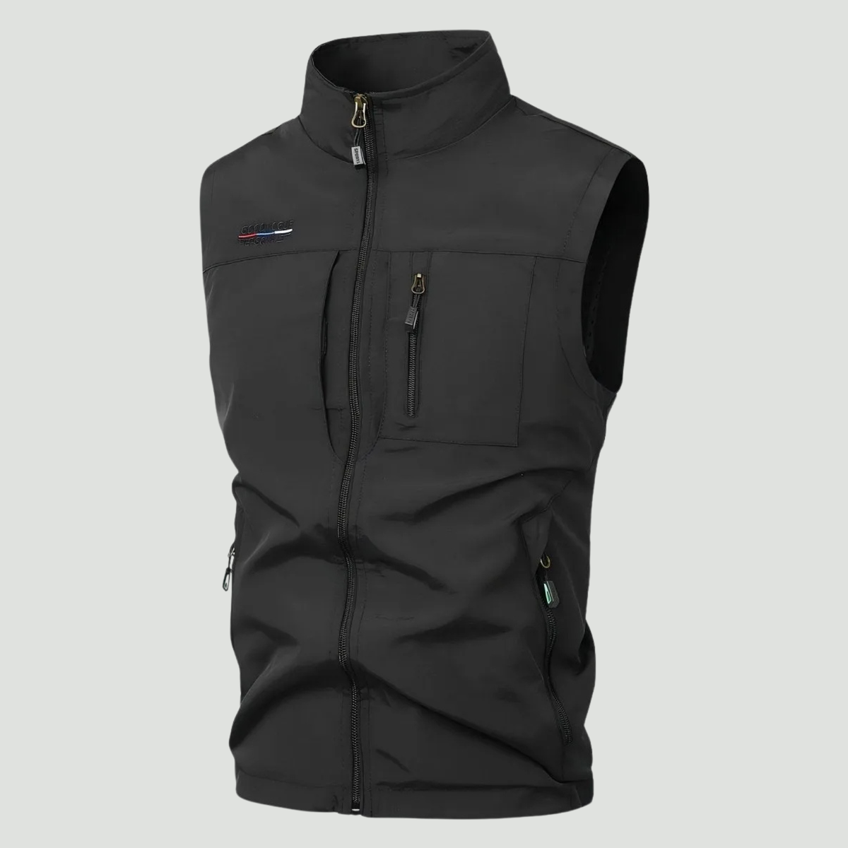 Leichte Multitaschen-Outdoor-Weste – schnelltrocknend, aktiv
