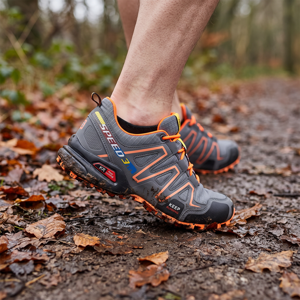 Herren Trailschuhe – profilierter Grip, leichte Laufschuhe