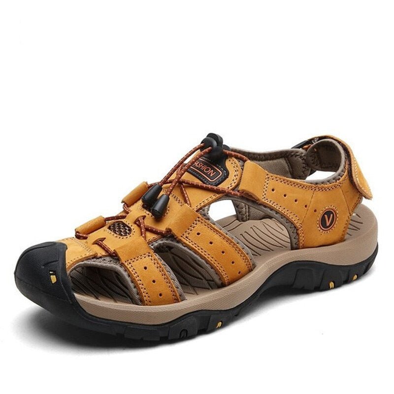 Herren-Komfortsandalen mit verstellbaren Riemen