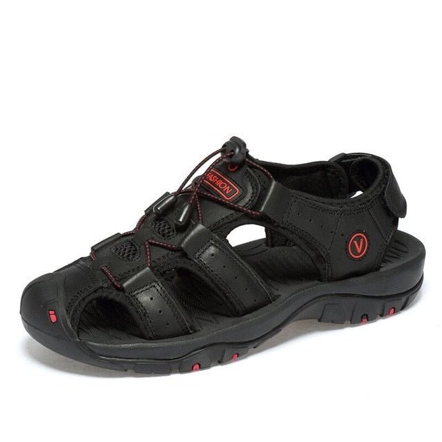 Herren-Komfortsandalen mit verstellbaren Riemen