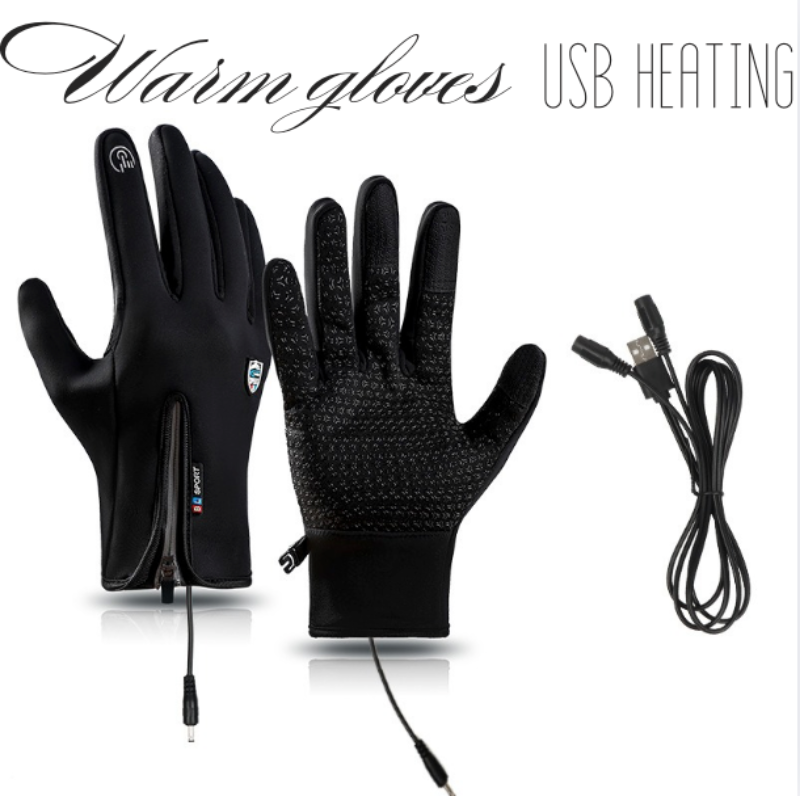 Outdoor Heizhandschuhe winddicht und wasserdicht