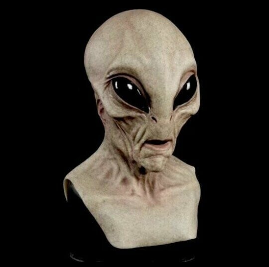 Realistische Alien-Latexmaske