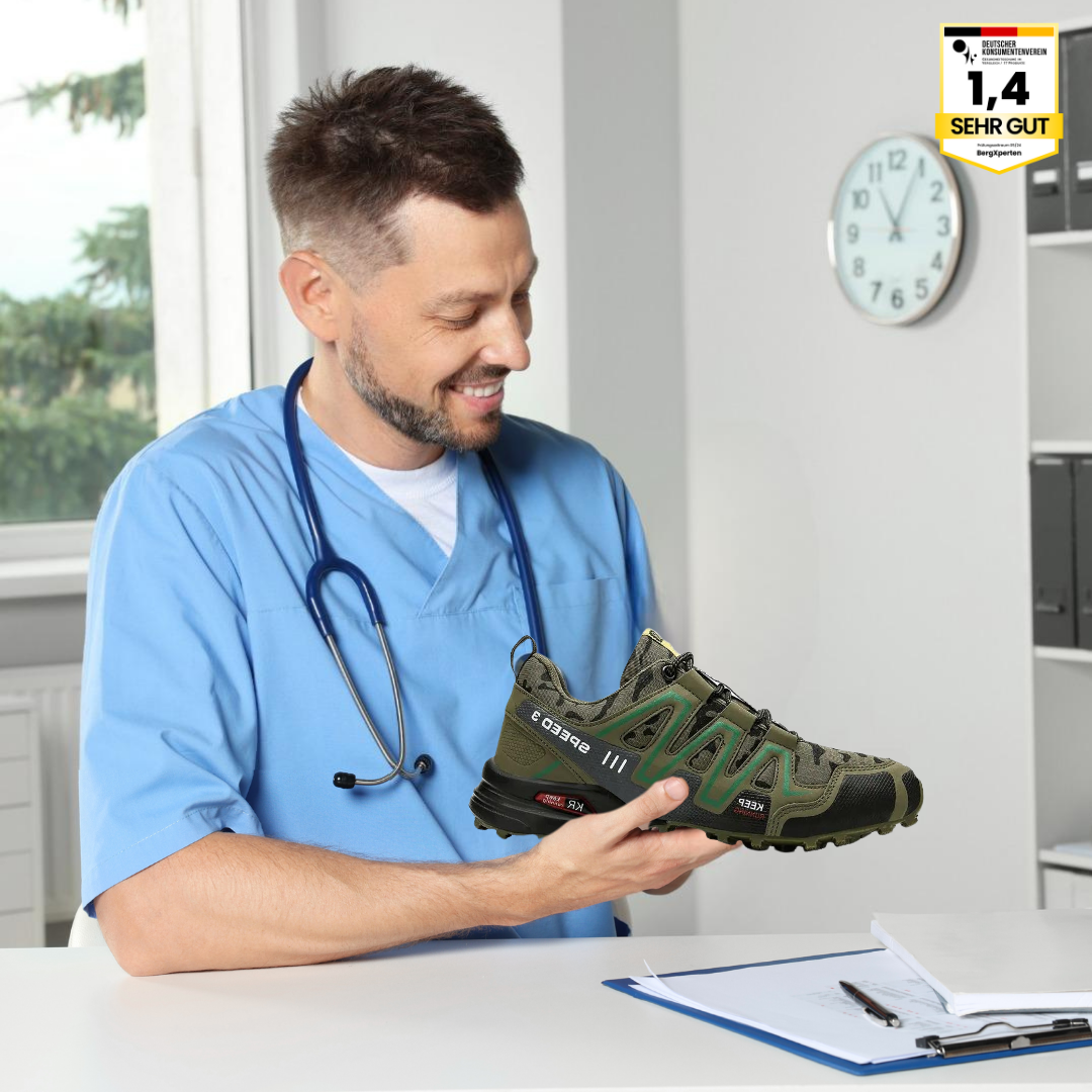 Rebolet | OrthoTrekking Max - Orthopädische schmerzlindernde Wanderschuhe