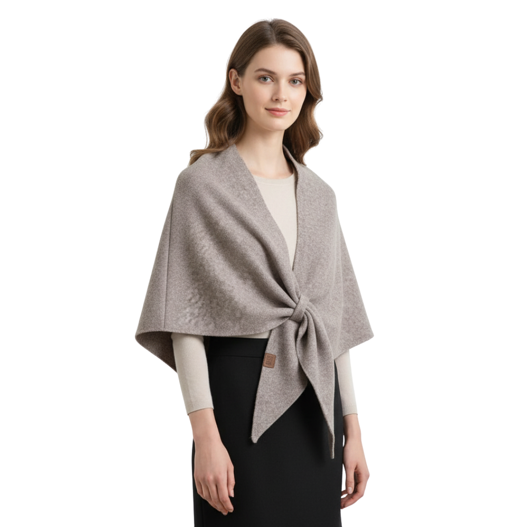 IvoryKnot Wickelstrick-Cardigan