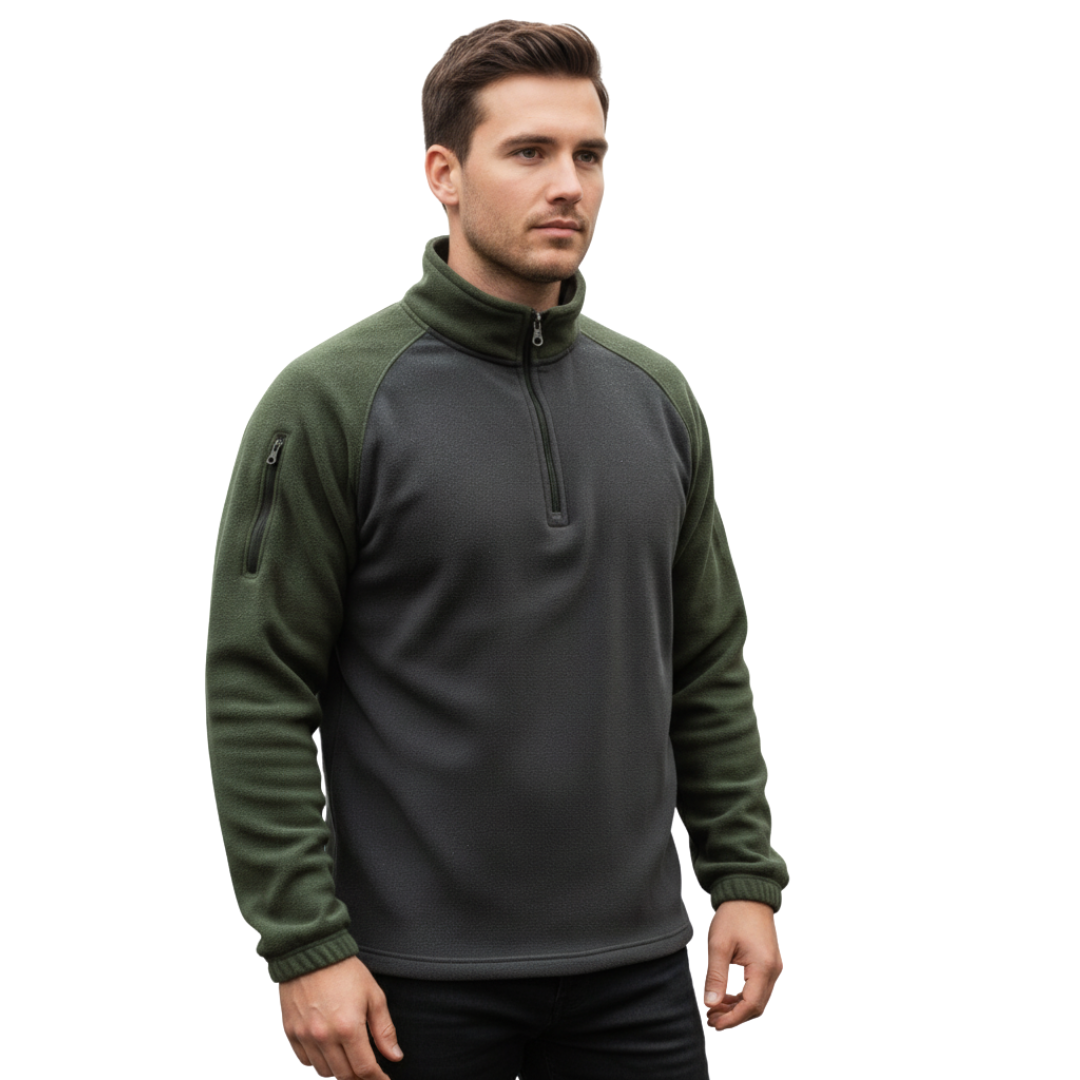 DualTherm Fleece mit Half-Zip