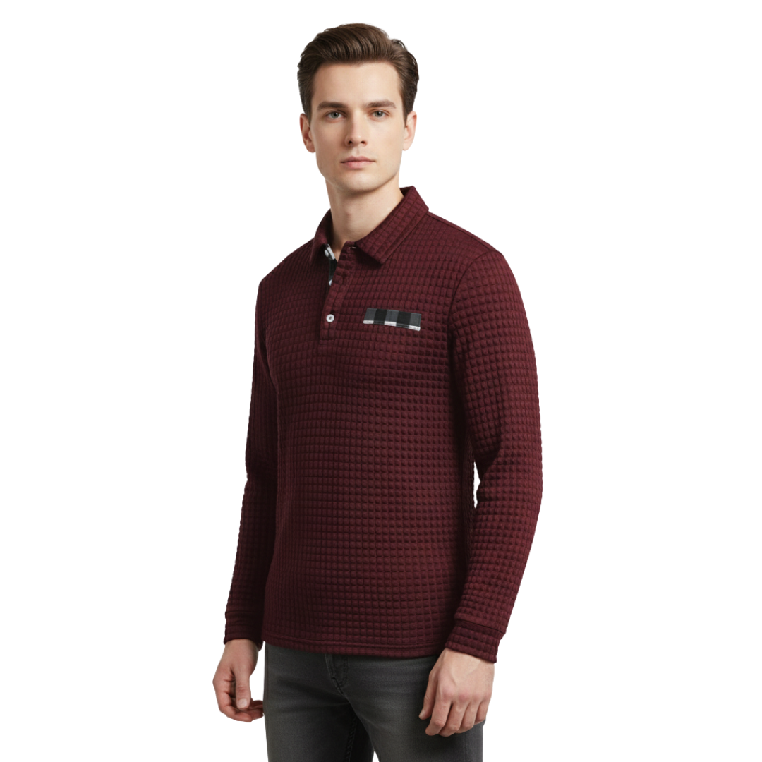 BlackWaffle Langarm-Pullover