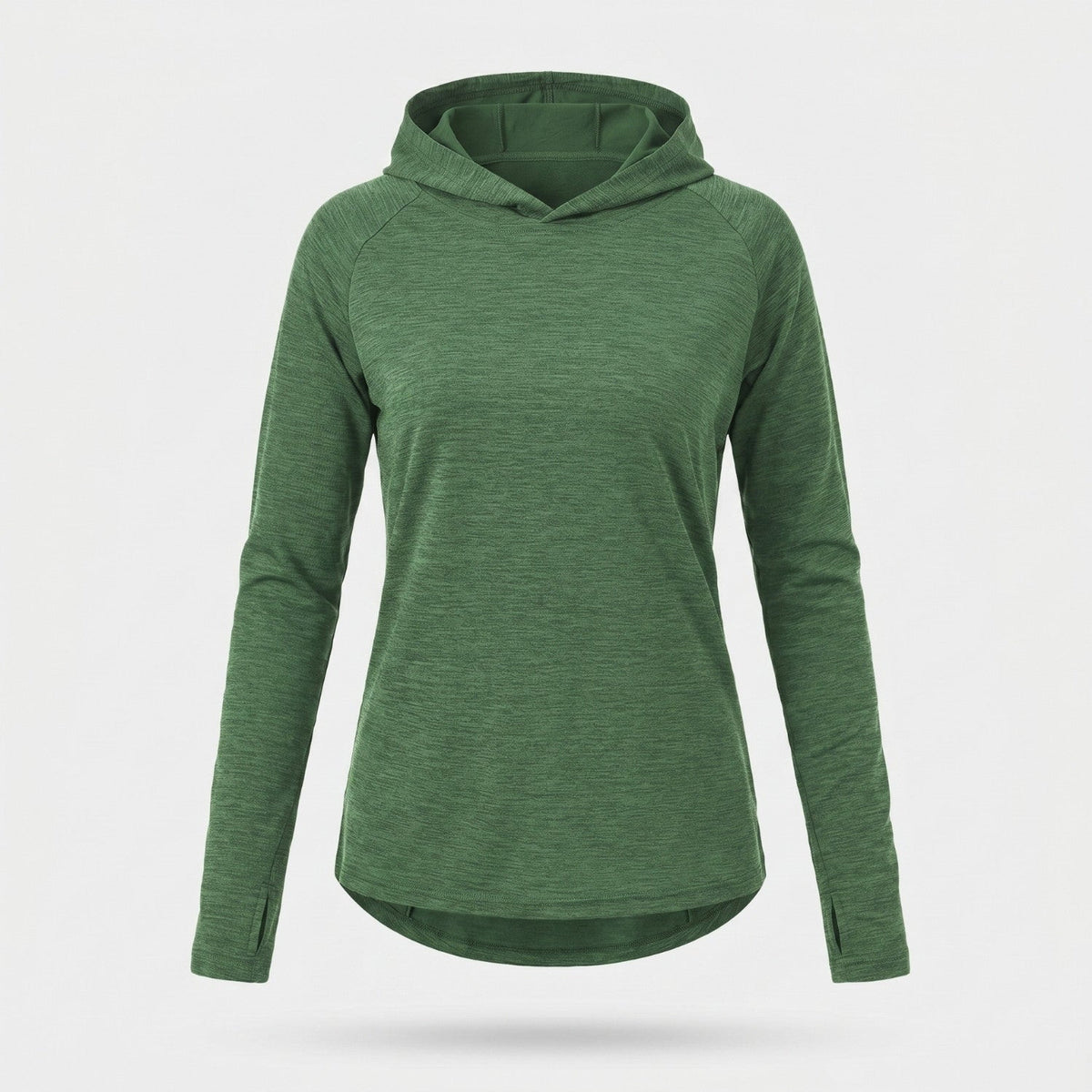 Damen Sonnenhoodie mittelschwer – UPF 50+ UV-Schutzoberteil mit Kapuze