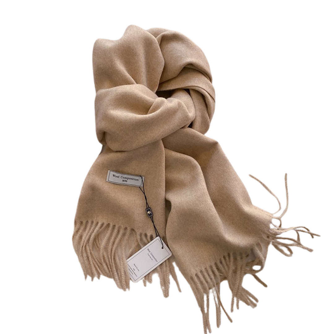 Wintermantel Schal Damen – WollSoft Élan