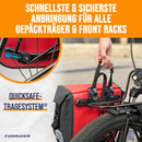 Forrider Fahrradtasche Vorne Wasserdicht [14 L] - Auch für Gepäckträger, Front Rack, Fahrrad Tasche [Neuheit 2024]