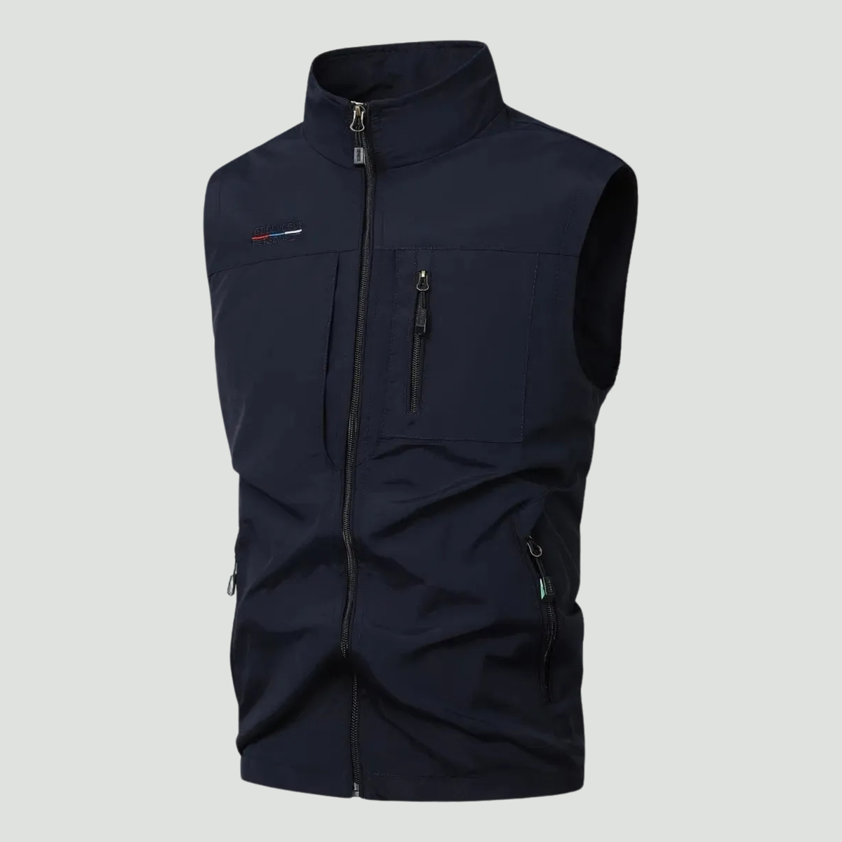 Leichte Multitaschen-Outdoor-Weste – schnelltrocknend, aktiv