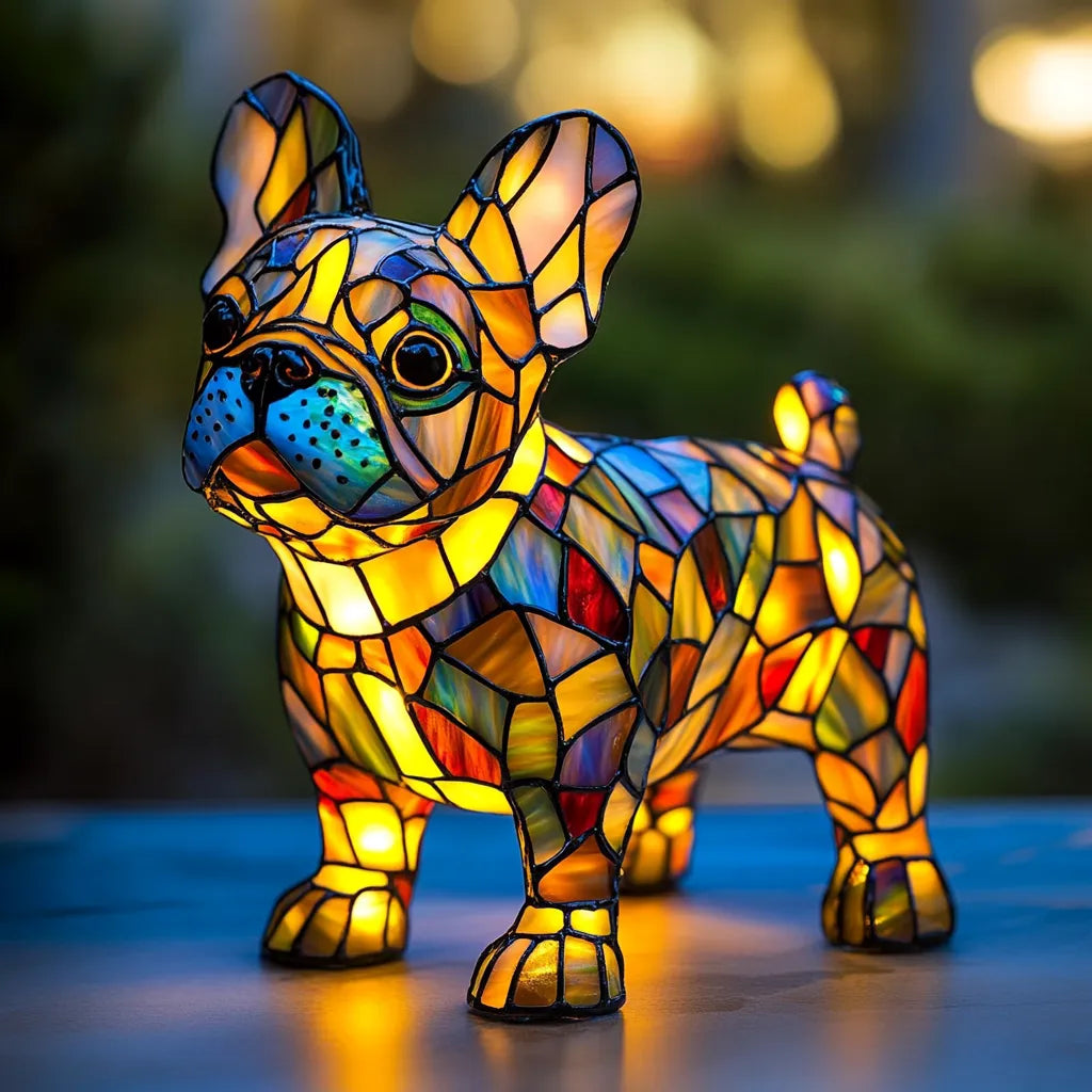 Rebolet | Leuchthund - handgefertigte Lampe, die Herzen erstrahlen lässt