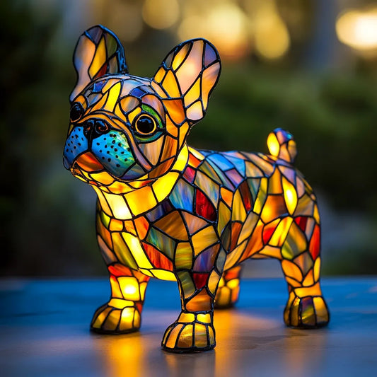 Leuchthund – Handgefertigte Lampe, die Herzen erstrahlen lässt