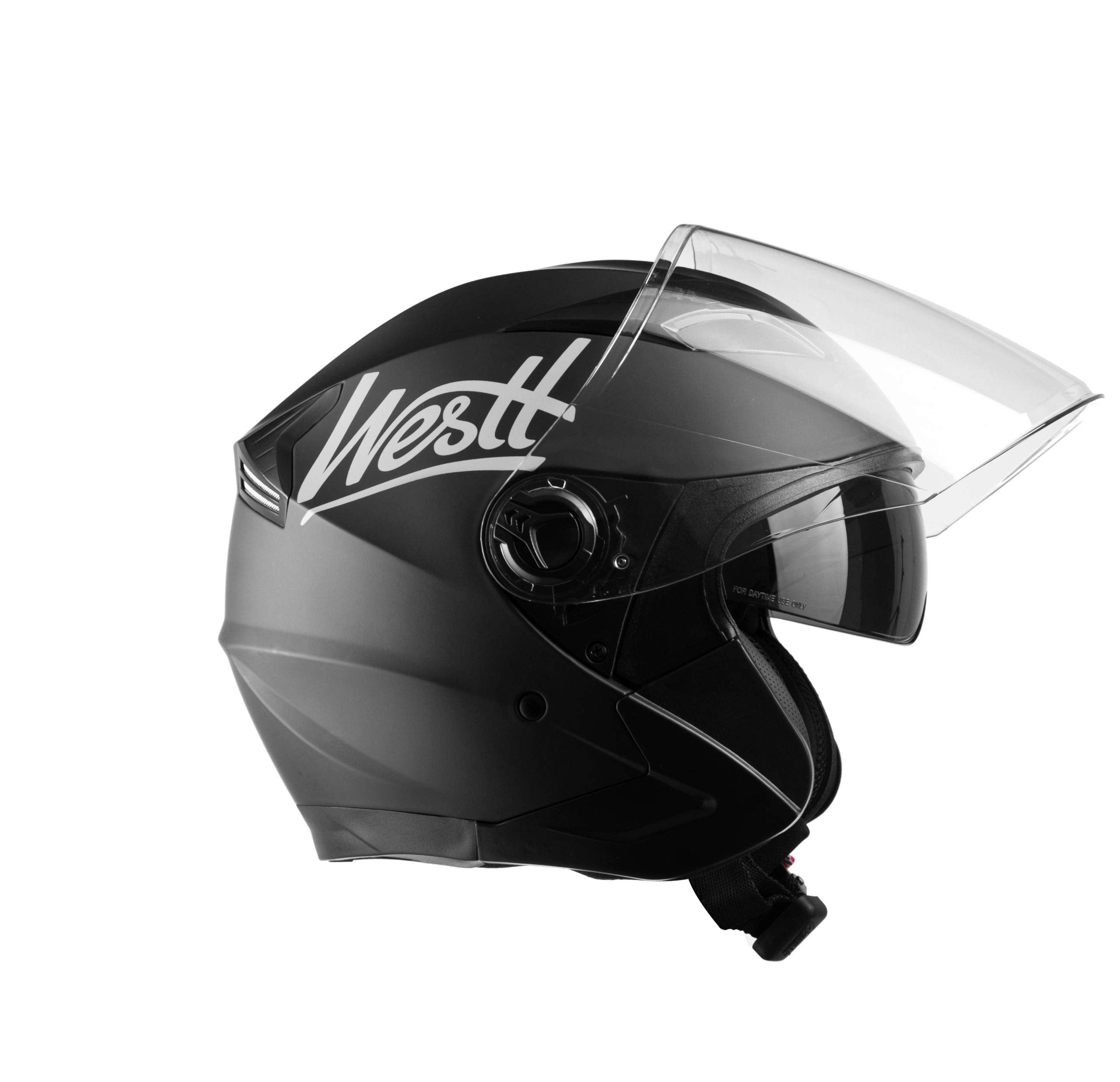 Westt Jet - Motorradhelm Doppelvisier - Roller Helm - ECE Zertifiziert