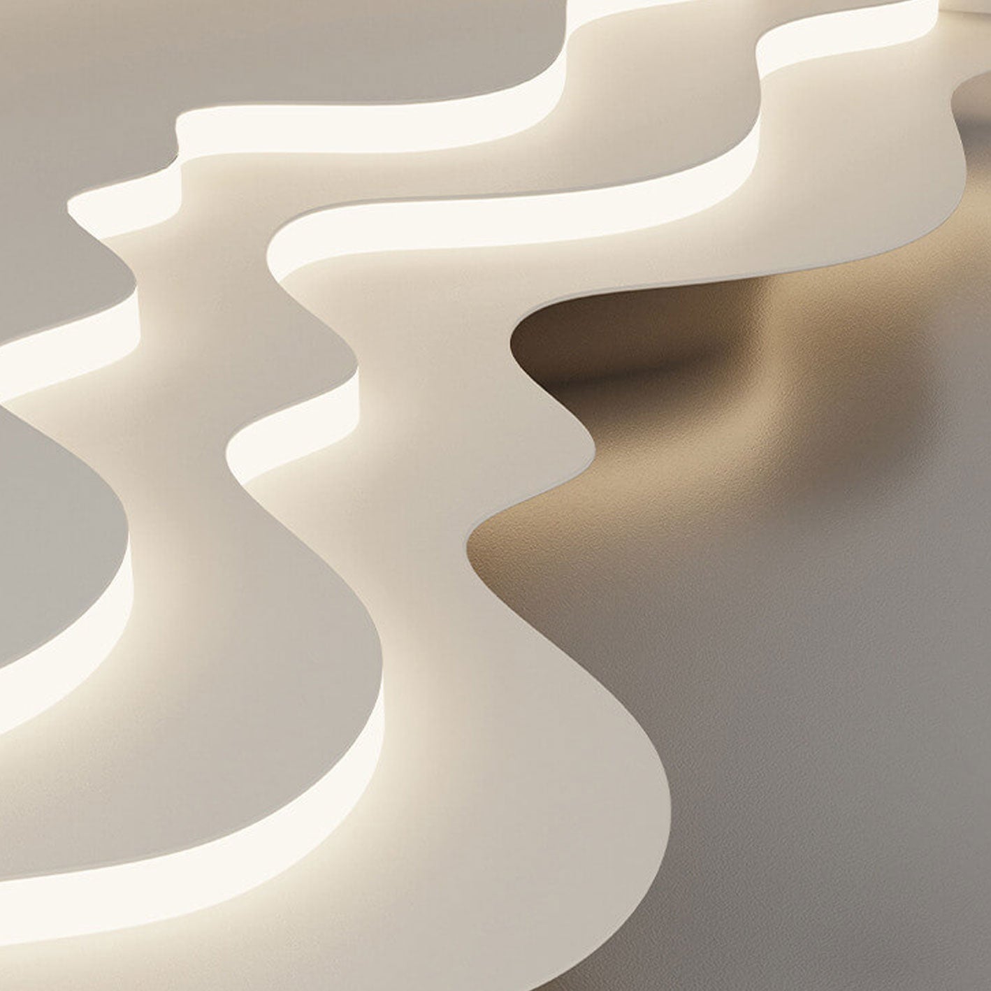 Rebolet| LunaAura LED-Deckenleuchte | Himmlisches Mond-Stern-Design