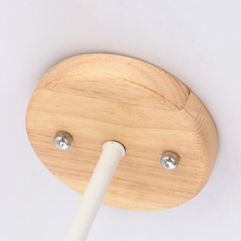 Rebolet| Sputnik Kronleuchter aus Holz | Modernes Geometrisches Design